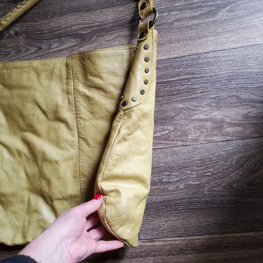 Sundance Leather Hobo Bag. Made in Italy. - Picture 9 of 15
